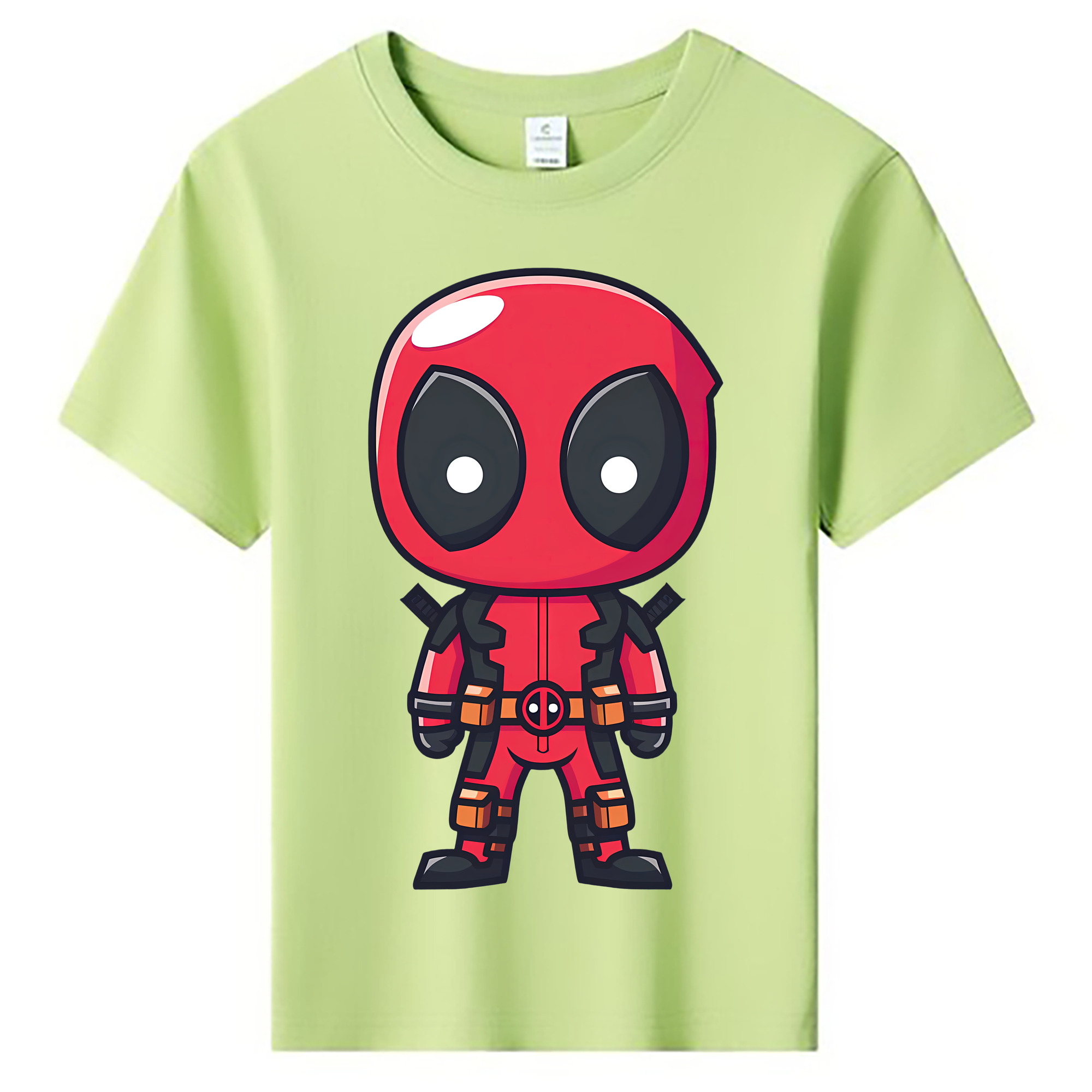 （画像用） Deadpool デッドプール 綿100％キッズTシャツ（フロントプリント）